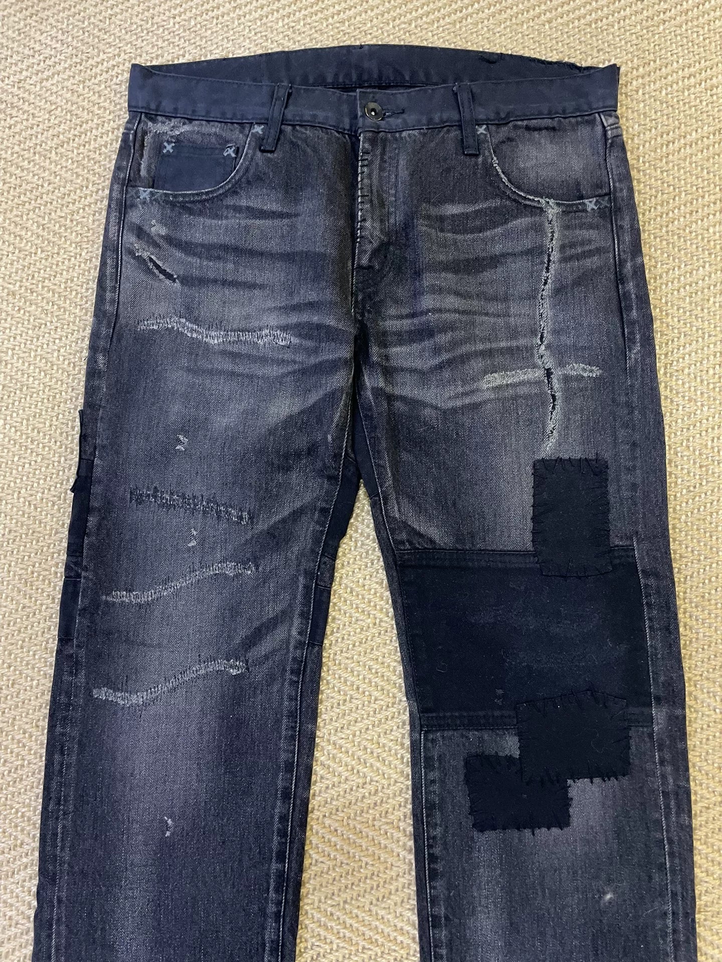 NEIGHBORHOOD 07EX Black Denim Jeans