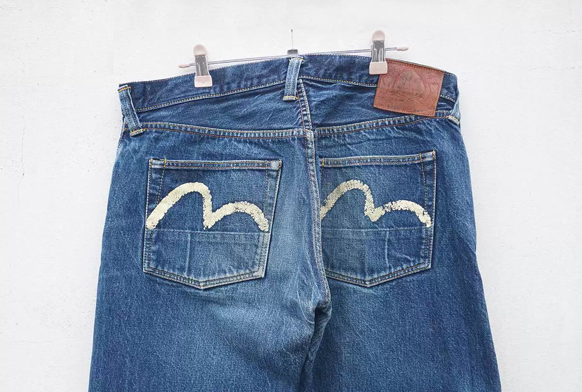 evisu no.1 2000 jeans original wash
