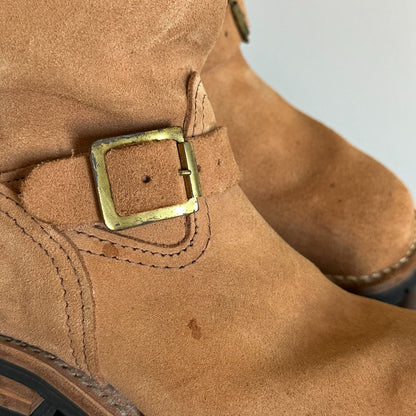Wesco Boss Burlap Engineer Boots