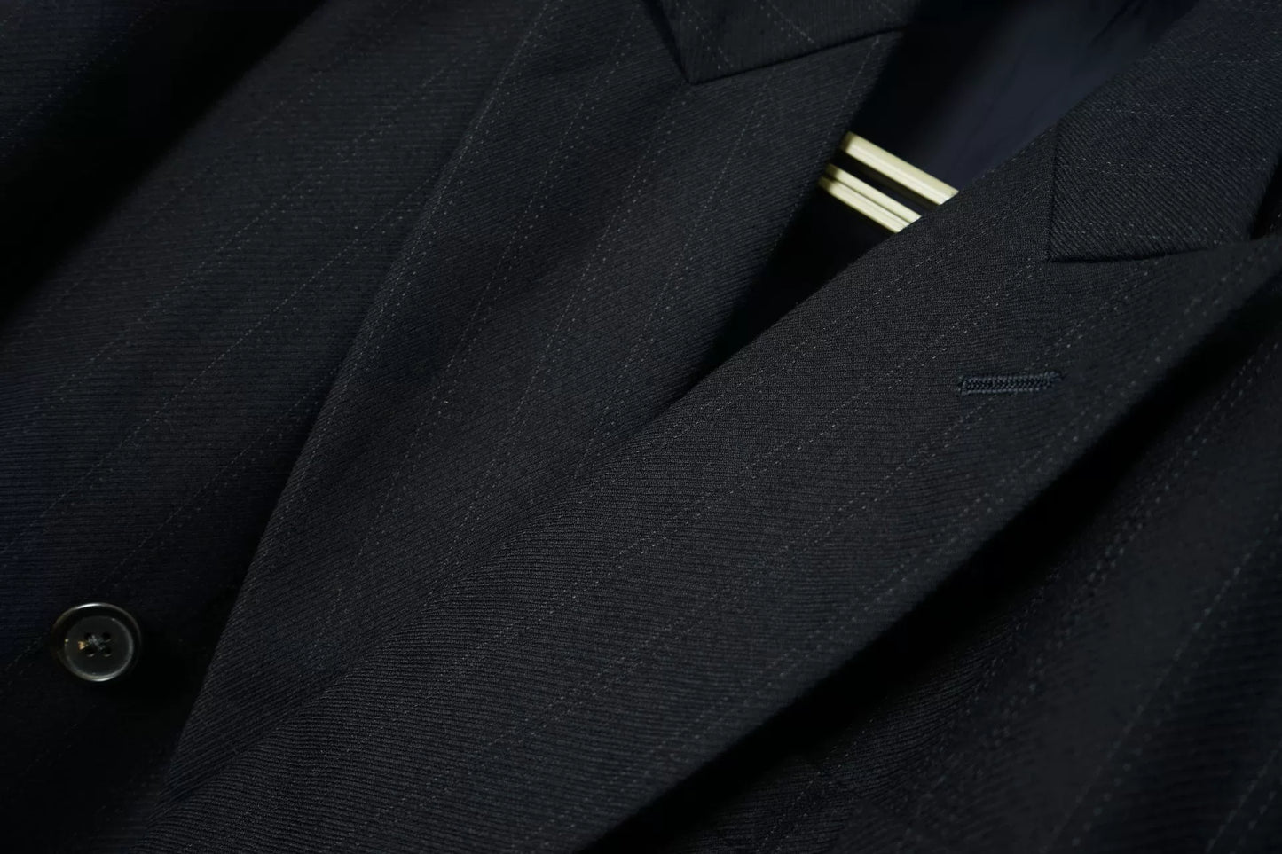 Yohji Yamamoto Double-Breasted Textured Oversized Suit