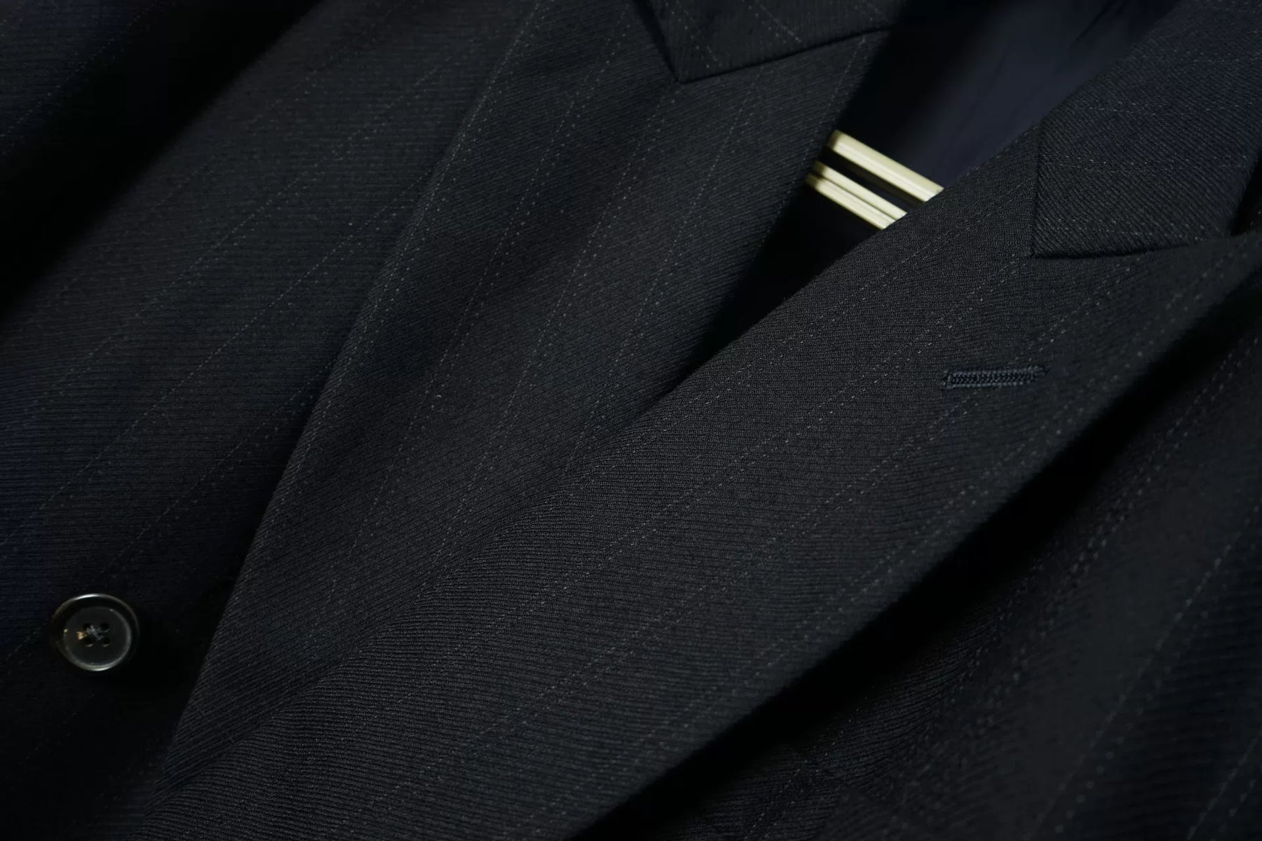 Yohji Yamamoto Double-Breasted Textured Oversized Suit