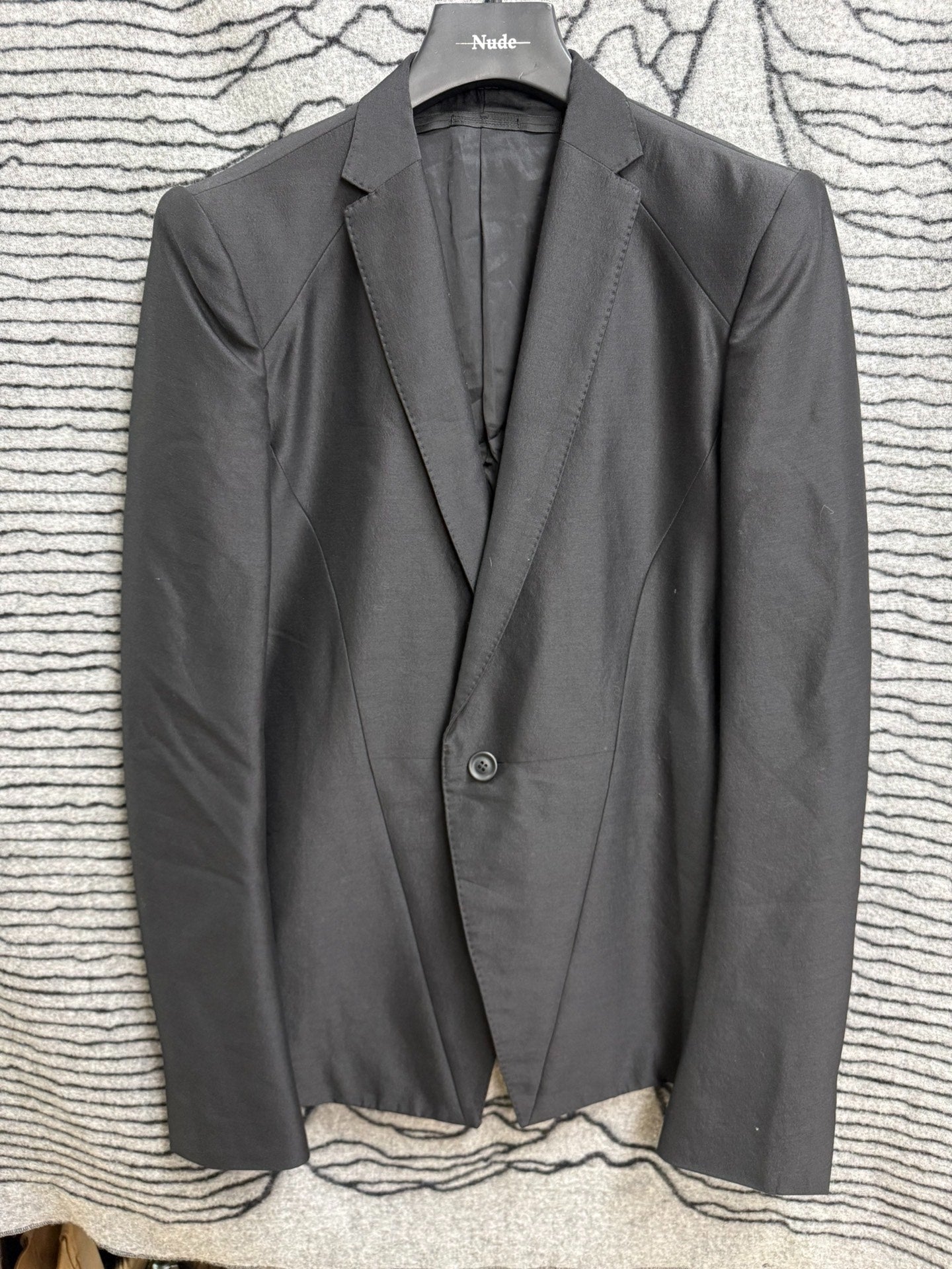 Julius 7 Wool Silk Deconstructed Blazer