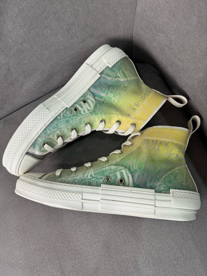dior b23 stussy high-top sneakers size 42