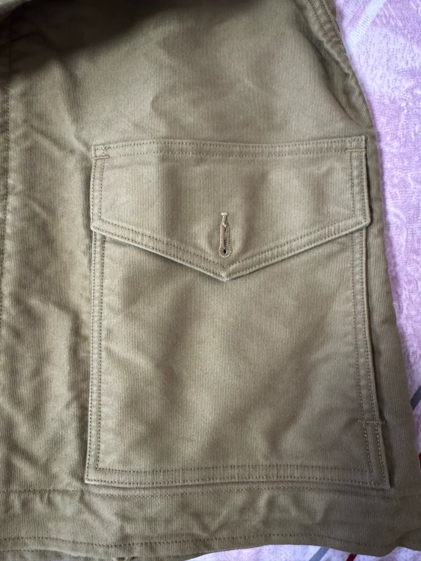 Freewheelers Parka in Olive Green