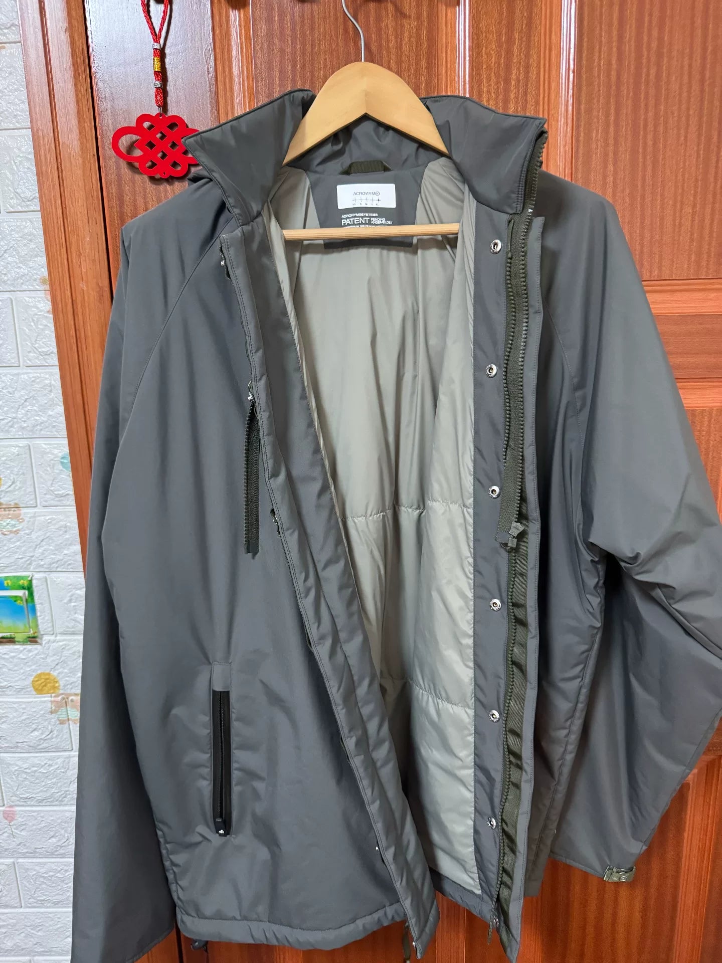 Acronym J95-pl Jacket in Gray