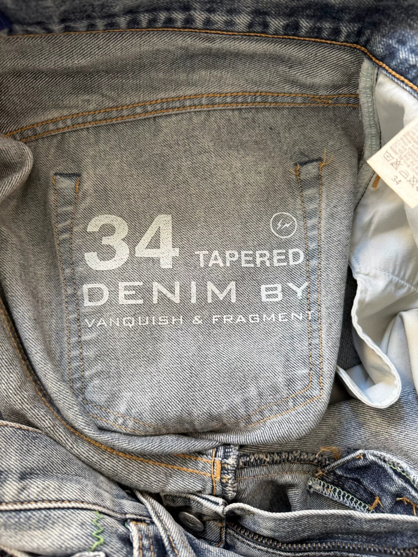 denim by vanquish & fragment men's jeans