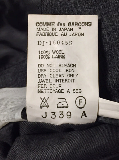 COMME des GARCONS Homme Deux Gray Wool Blazer