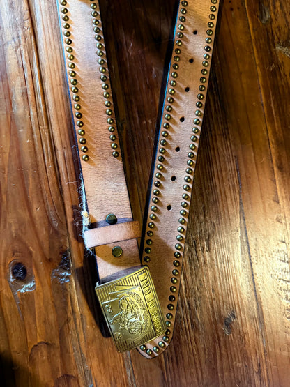 RRL Double RL Leather Belt