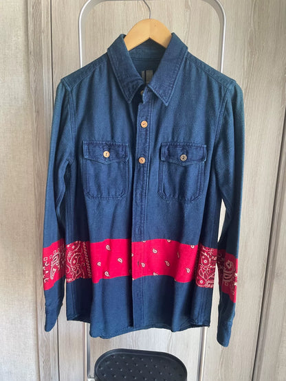 visvim Paisley Flannel Long-Sleeve Shirt