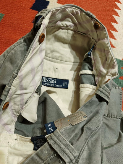 Vintage RRL Distressed Patch Pants
