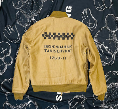 Navy Deck Jacket with Fleece Lining