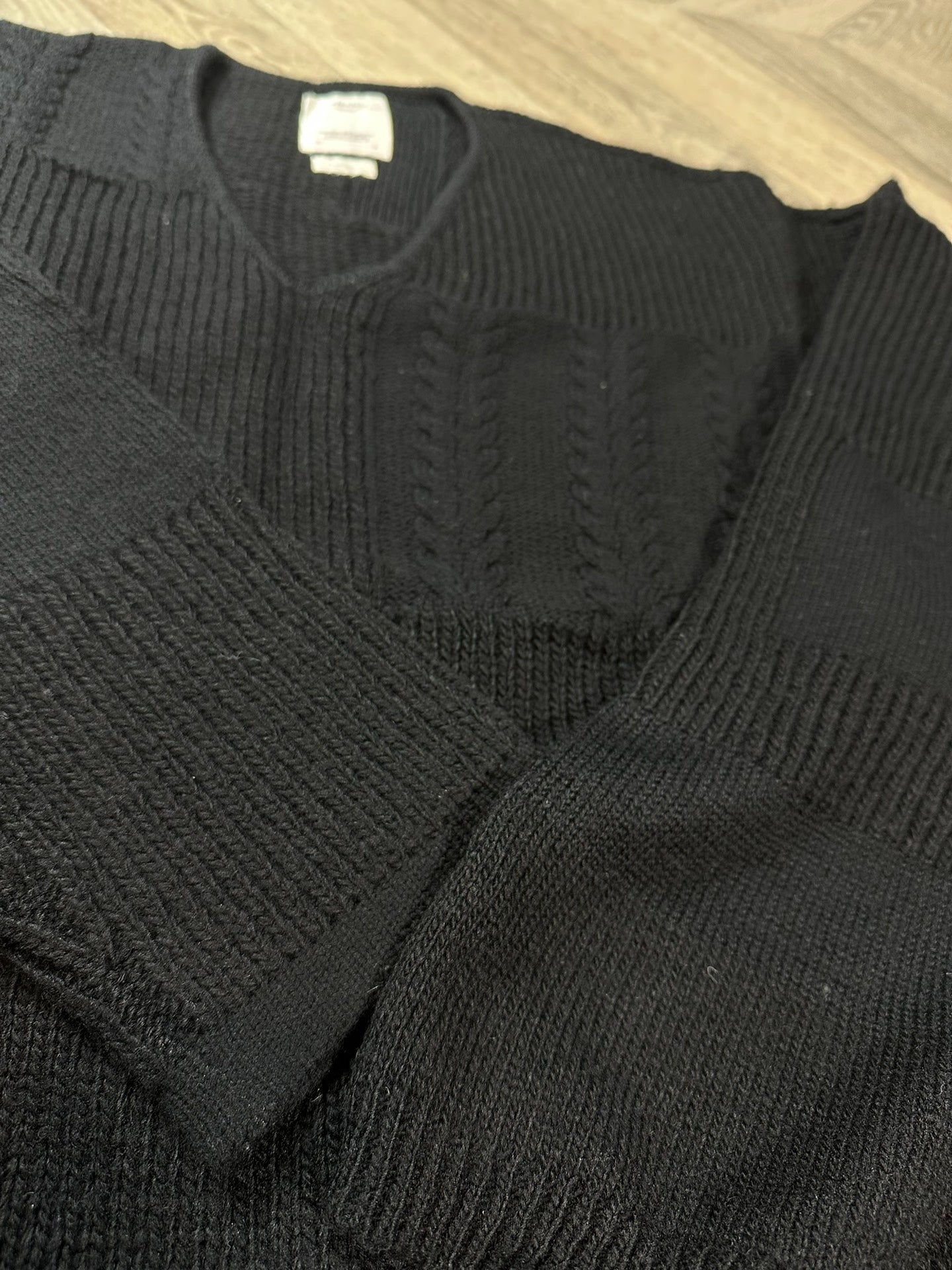 visvim highland v-neck wool sweater
