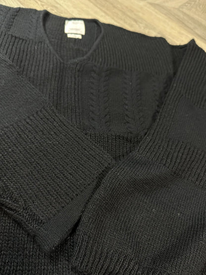 visvim highland v-neck wool sweater