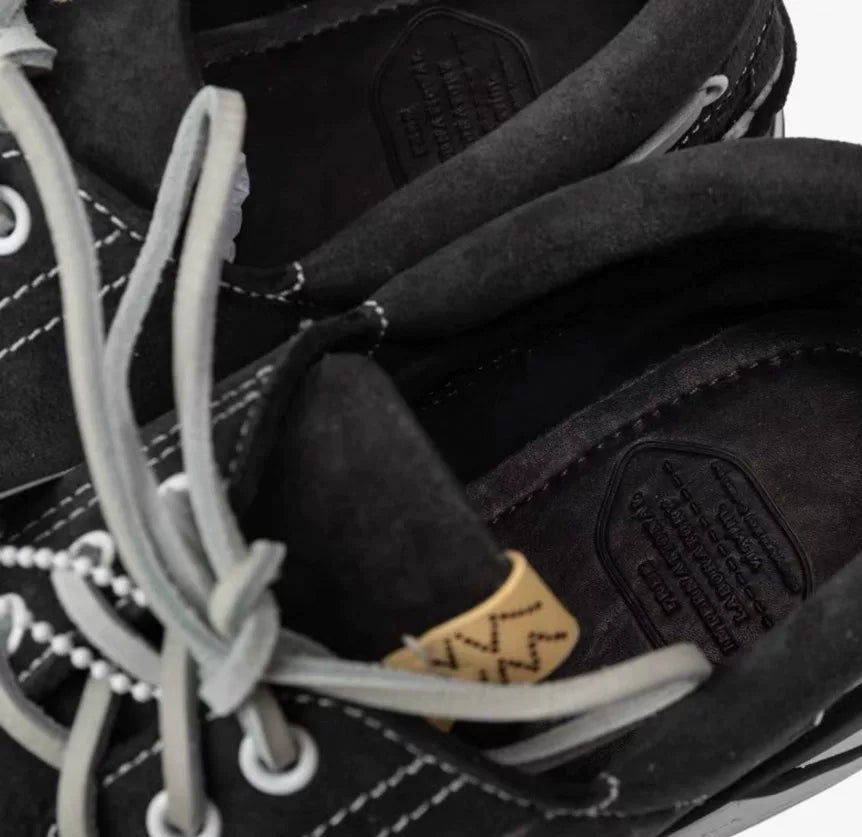 Visvim Suede Low-Top Boat Shoes