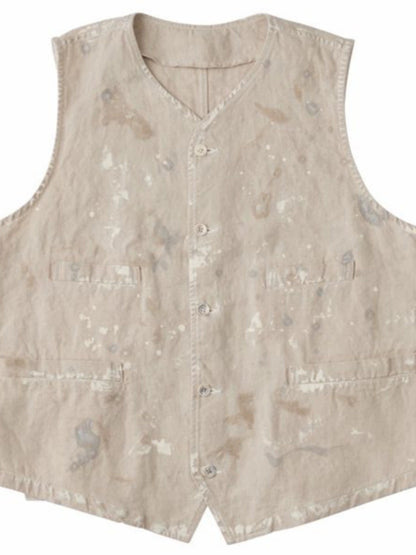 Porter Classic Vintage Linen Cheval Jacket