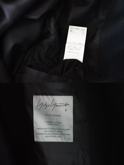 Yohji Yamamoto Flannel Jacket for Fall 2023