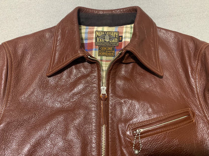 Freewheelers Leather Jacket vintage Style