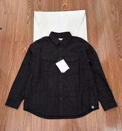 visvim lumber long sleeve tweed shirt
