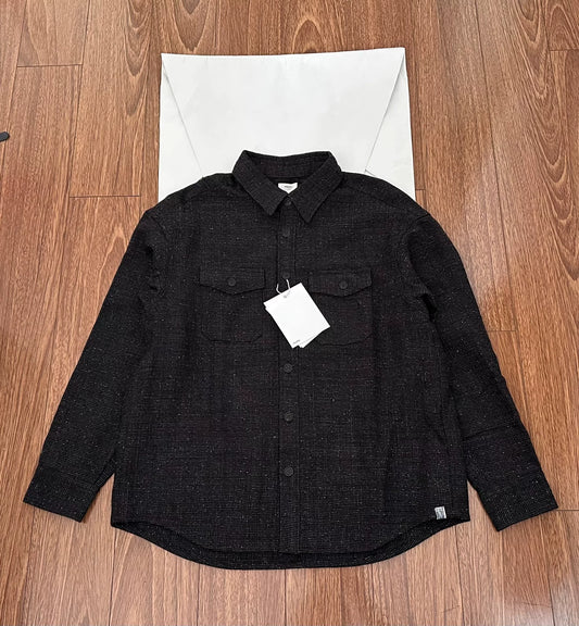 visvim lumber long sleeve tweed shirt