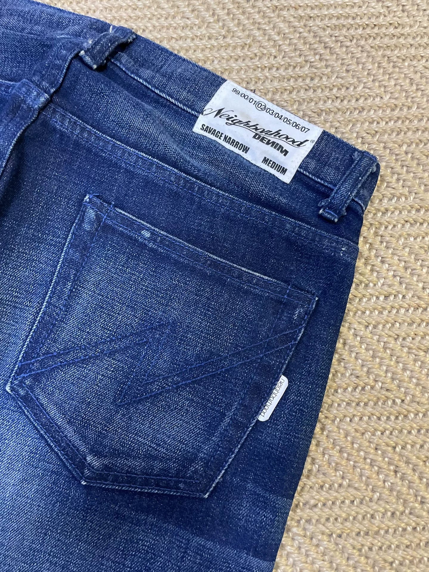 NEIGHBORHOOD Vintage Cartoon Denim Jeans