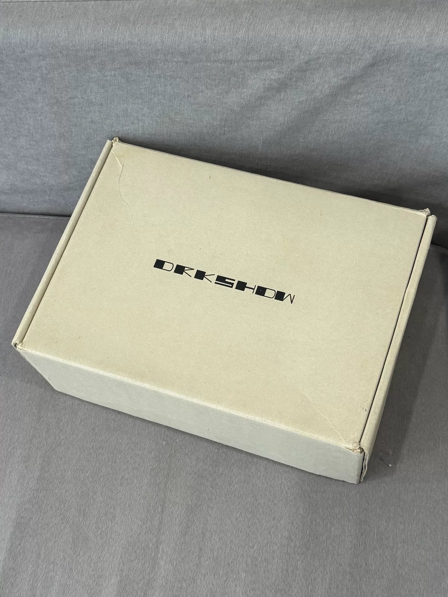 rick owens canvas high top sneakers size 40