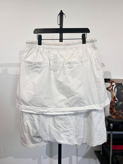 Rick Owens Drkshdw Drop-Crotch Mid-Length Shorts