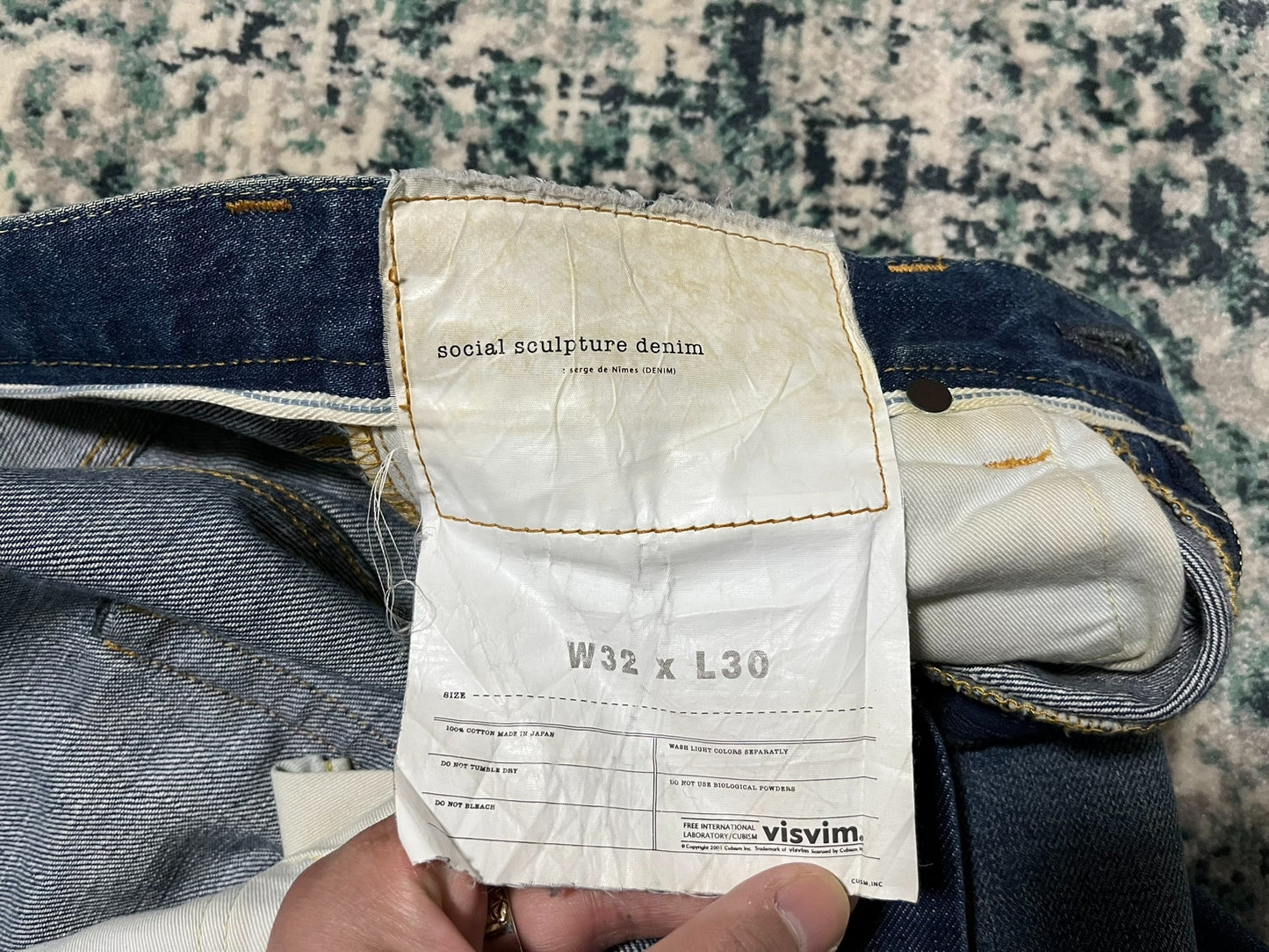 visvim 16aw 03d12 Jeans W32L30