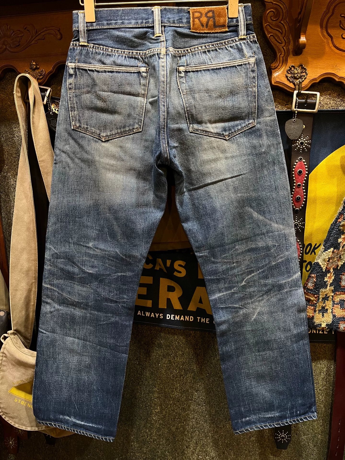 vintage rrl double rl denim jeans