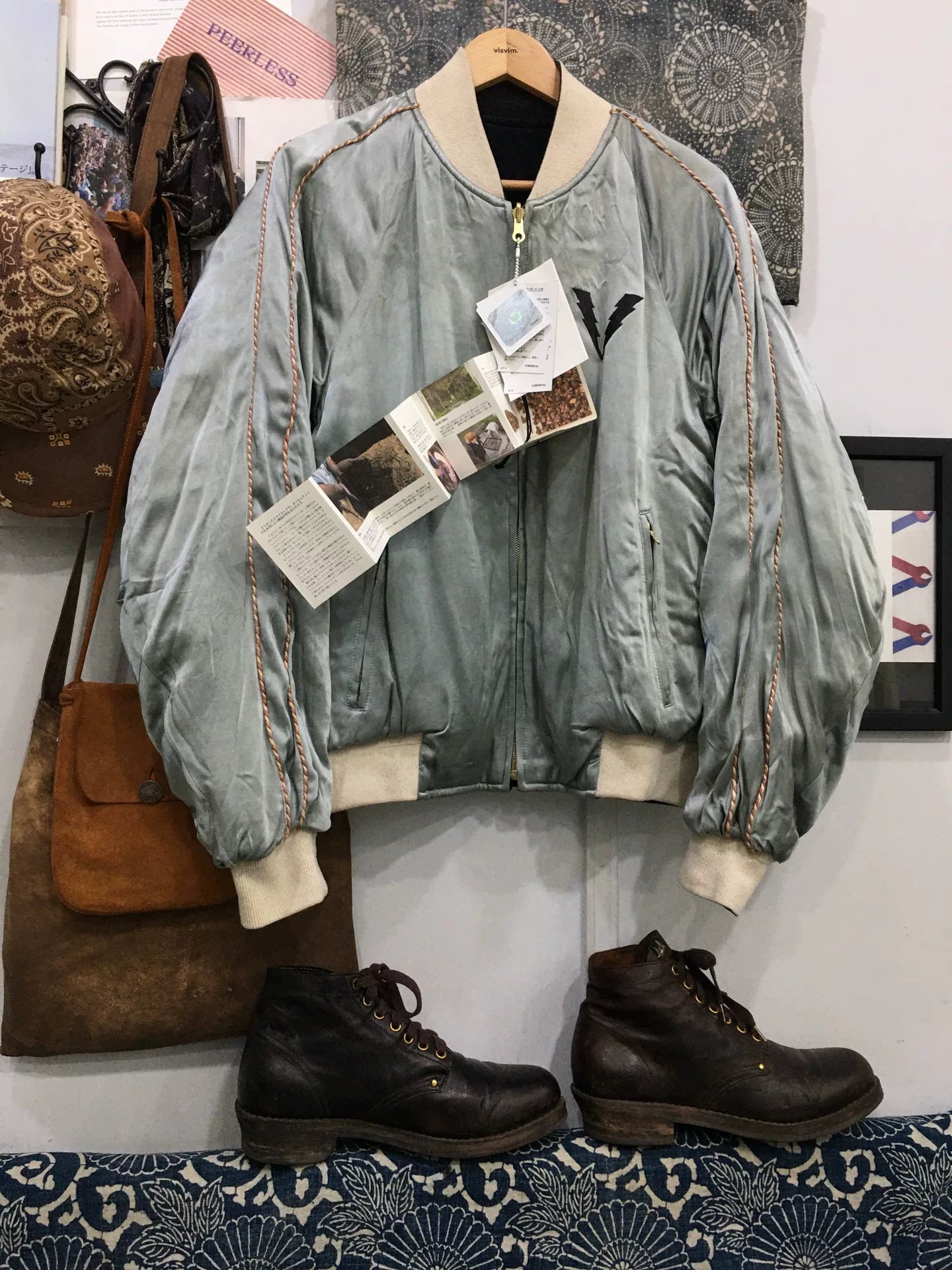 visvim douglas jacket reversible bomber