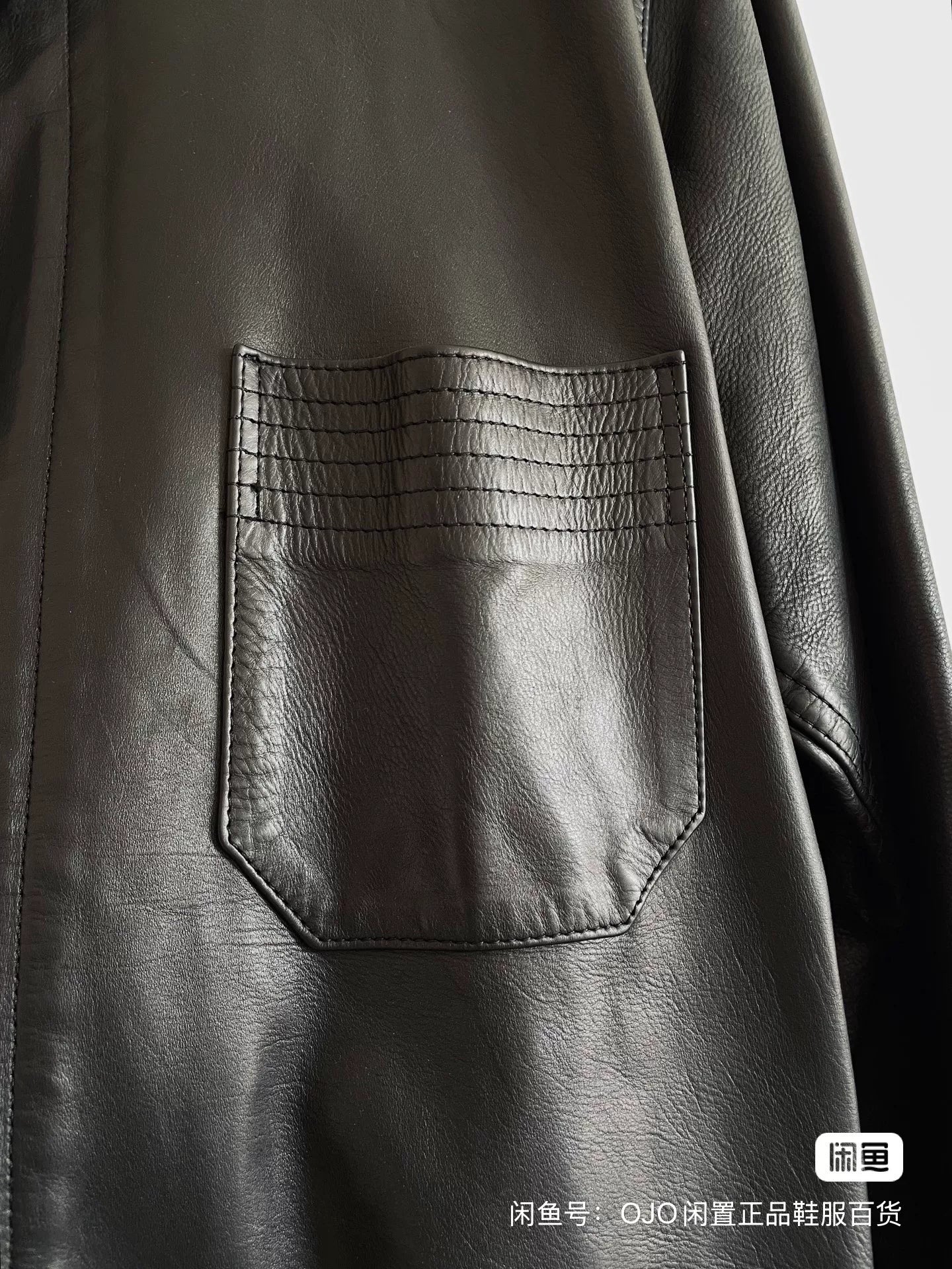 Yohji Yamamoto Pour Homme Leather Jacket