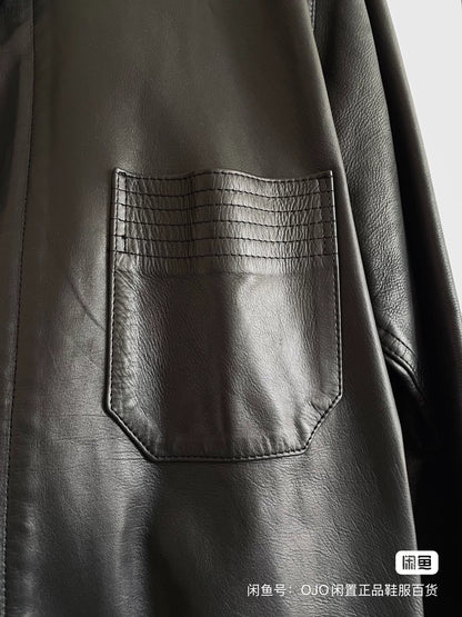 Yohji Yamamoto Pour Homme Leather Jacket