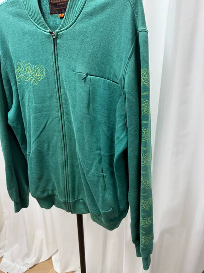 undercover cotton jacket with unique graphic design