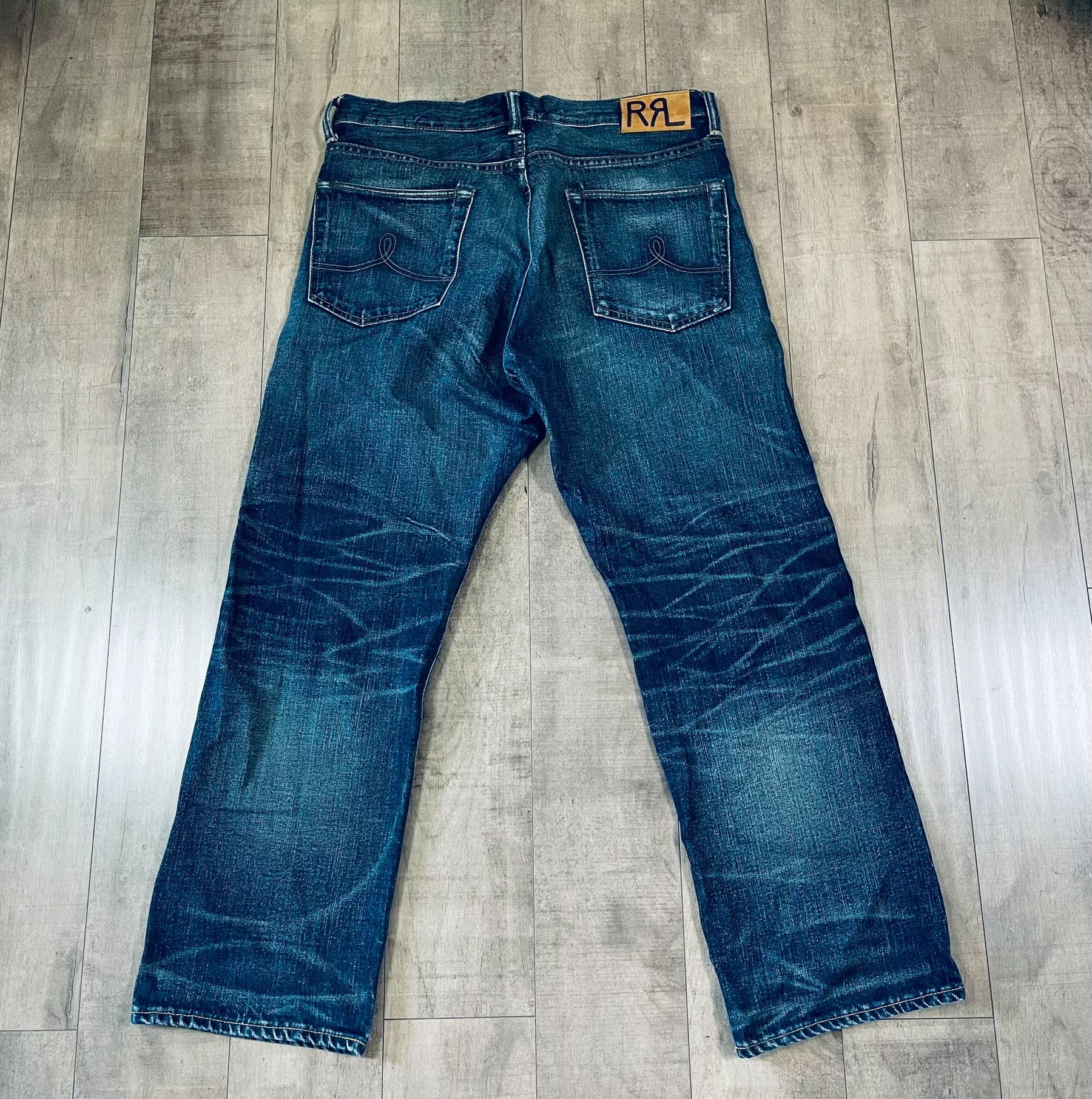 Double RL Vintage Washed Jeans