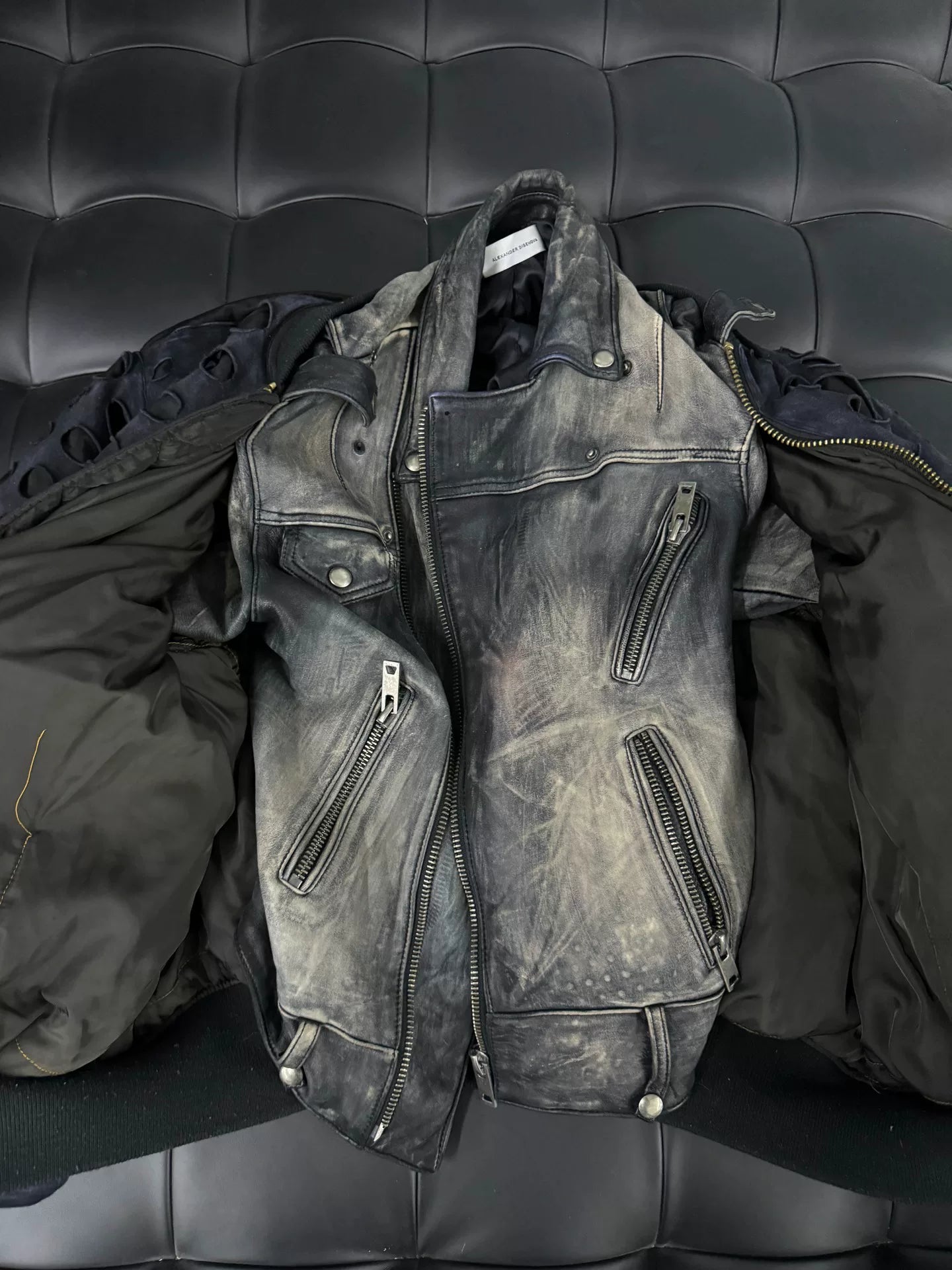 Alexander Digenova Two-in-One Bomber Jacket