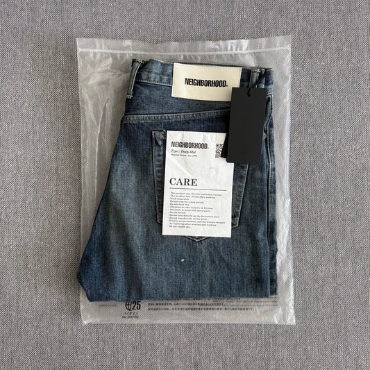Neighborhood 22aw Basic Wash Denim Pants