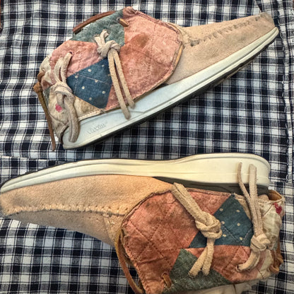 visvim fbt patchwork fringe boots size 8