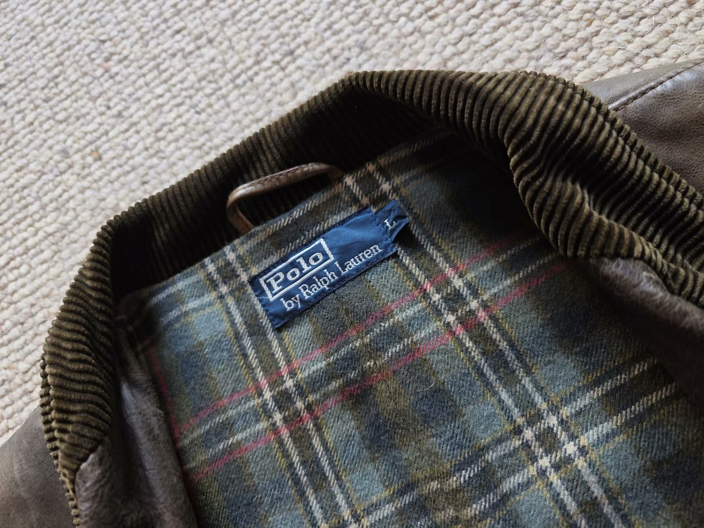 Polo Ralph Lauren Leather Coat