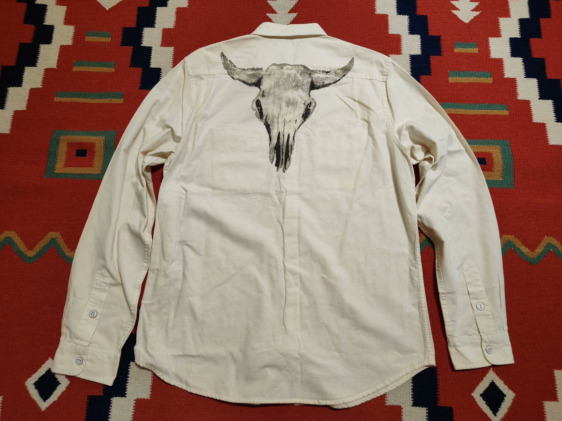 Vintage RRL Tribal Patterned Shirt