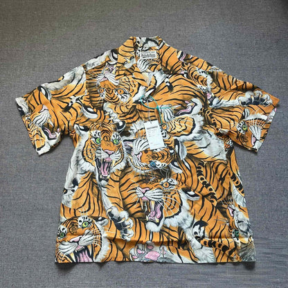 Wacko Maria x Tim Lehi Tiger Hawaiian Shirt