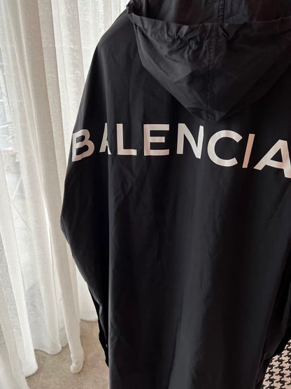 Balenciaga Hooded Oversized Coat