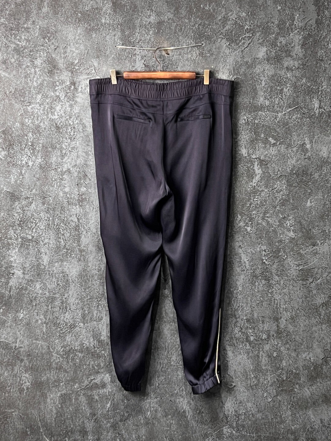 SAINT LAURENT Drawstring Satin Pants