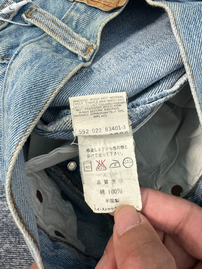 Vintage Levi's 501 90s American Blue Jeans