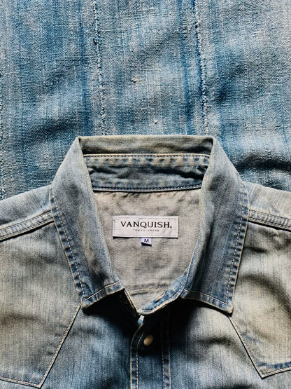 Vanquish FR2 Damaged Washed Western Shirt