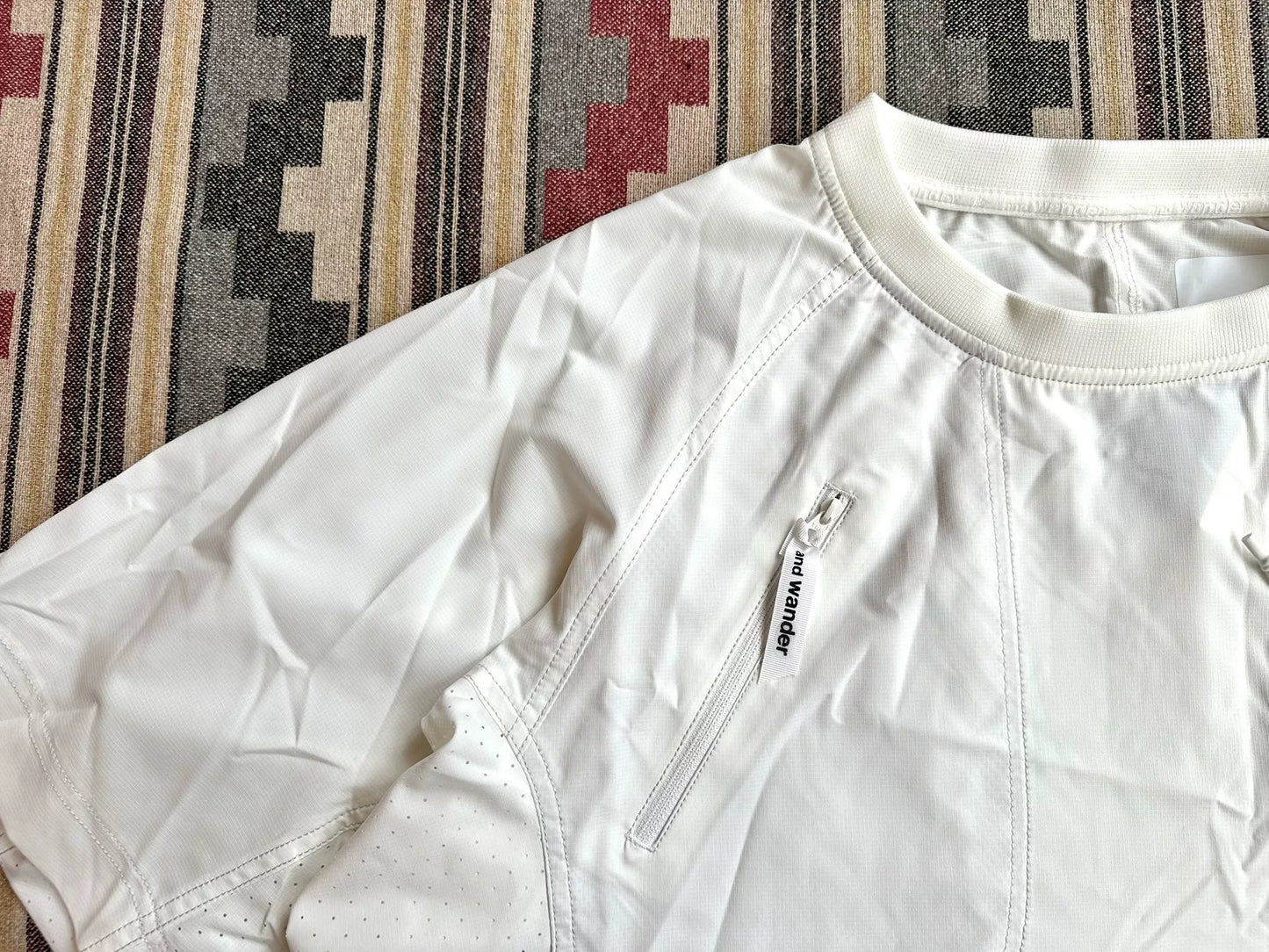 outdoor breathable short sleeve pullover t-shirt