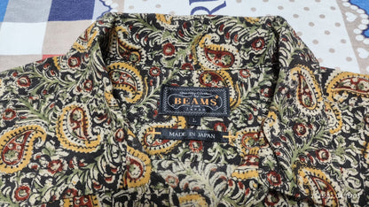 Beams Paisley Cotton Shirt