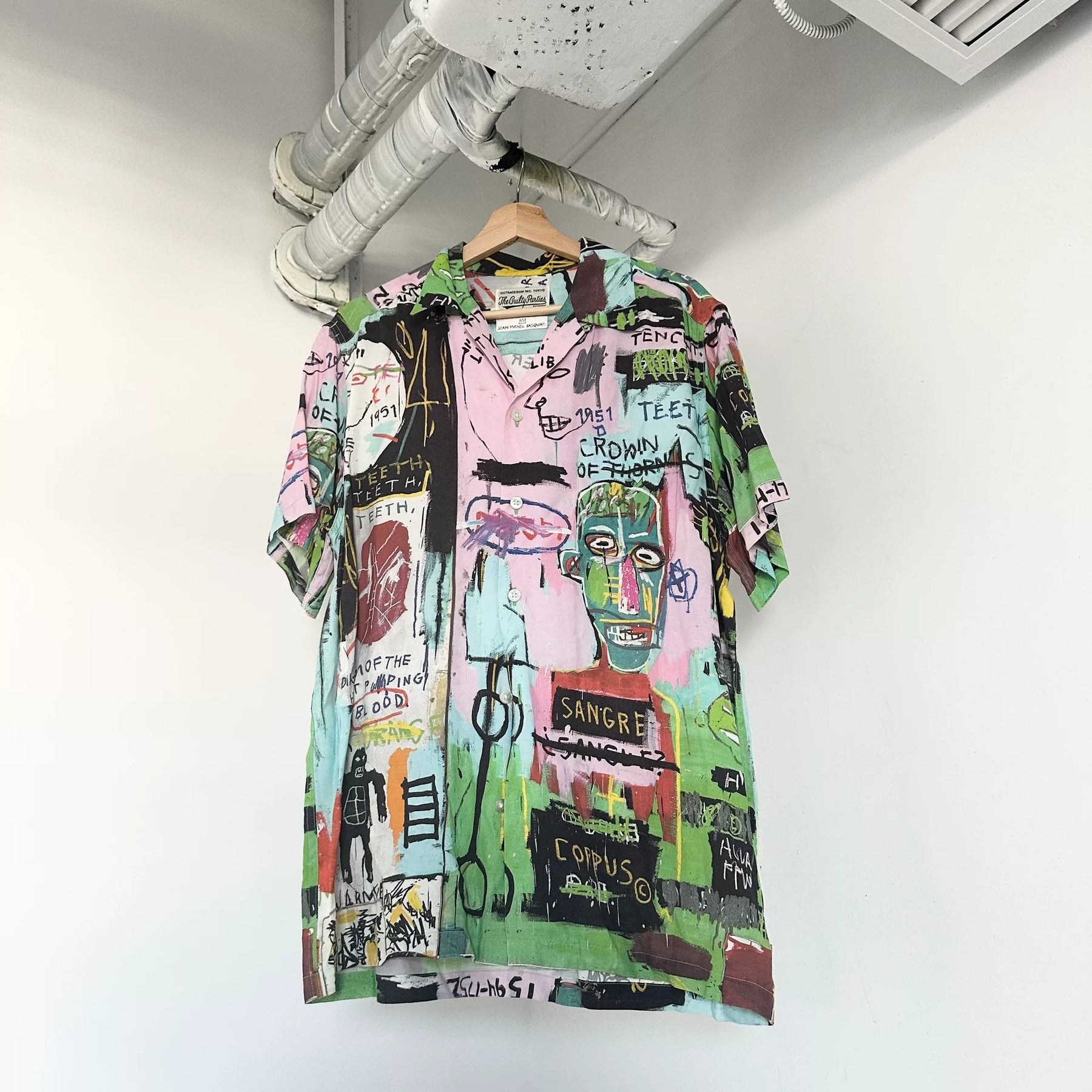 WACKO MARIA x Basquiat Hawaiian Shirt