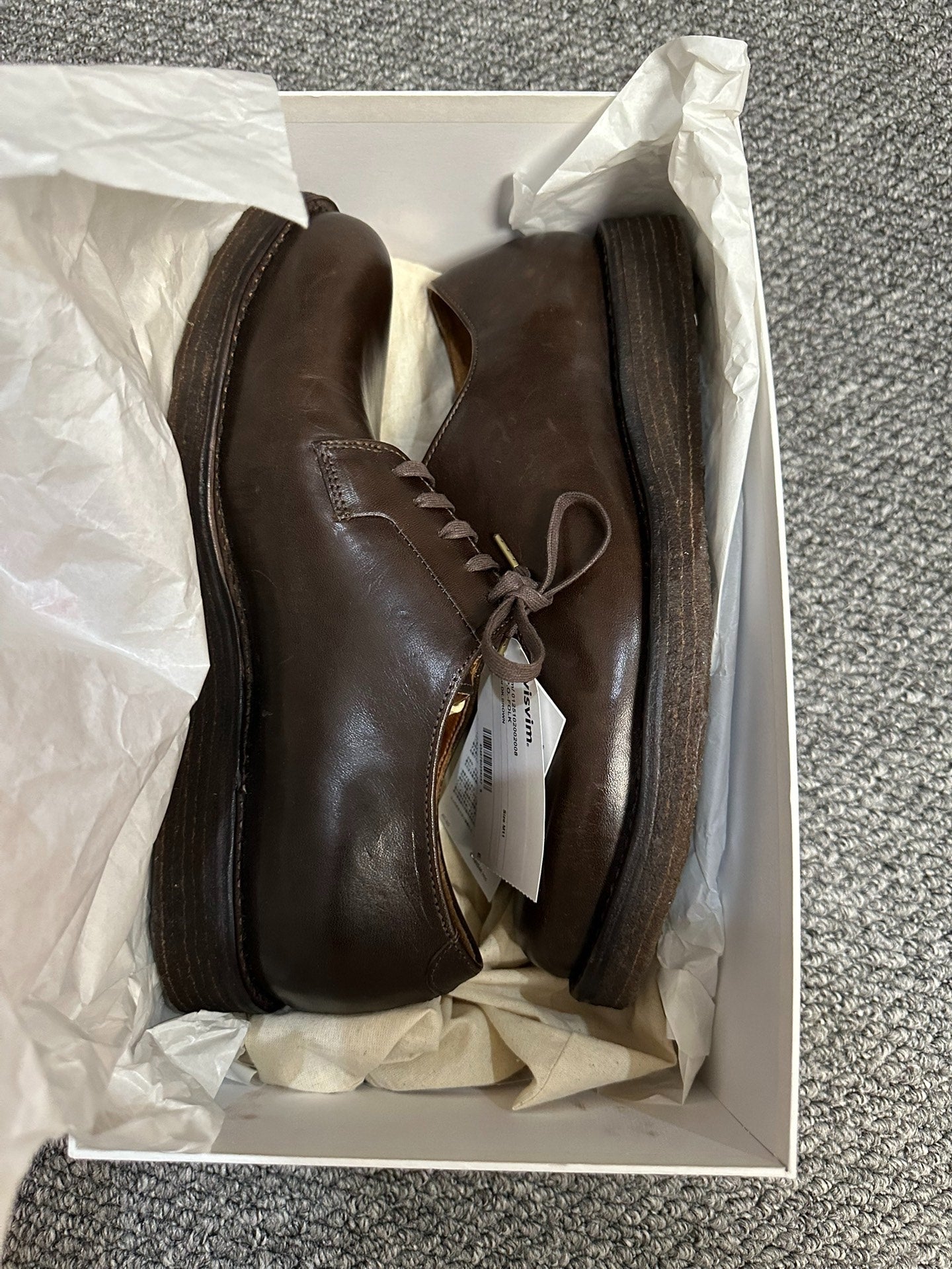 visvim Horsehide GPO Folk Shoes