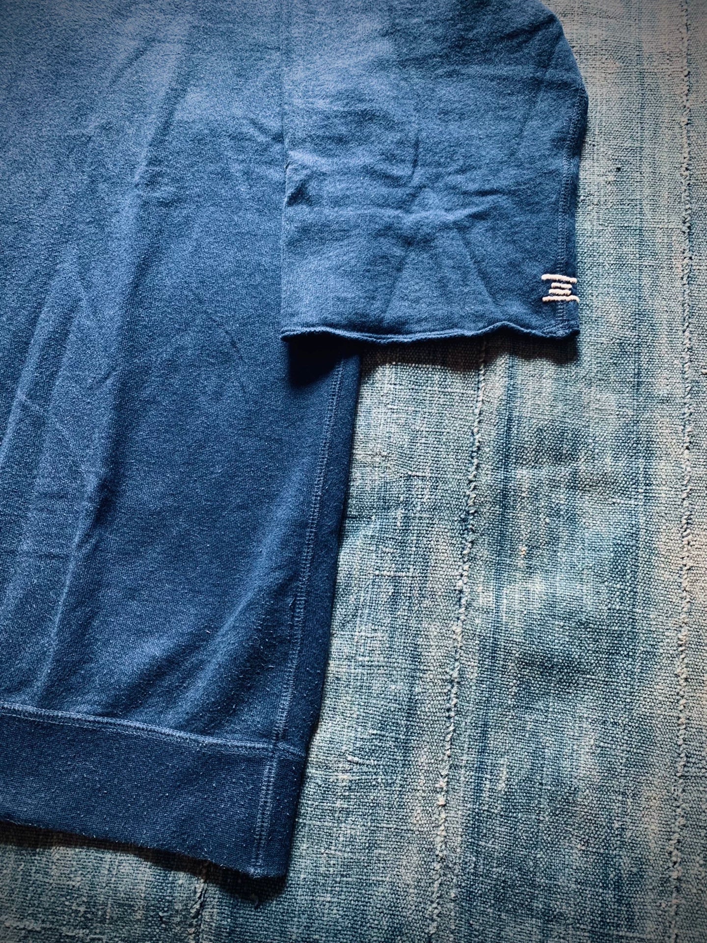 Visvim 2012SS Raglan 3/4 Crew Indigo