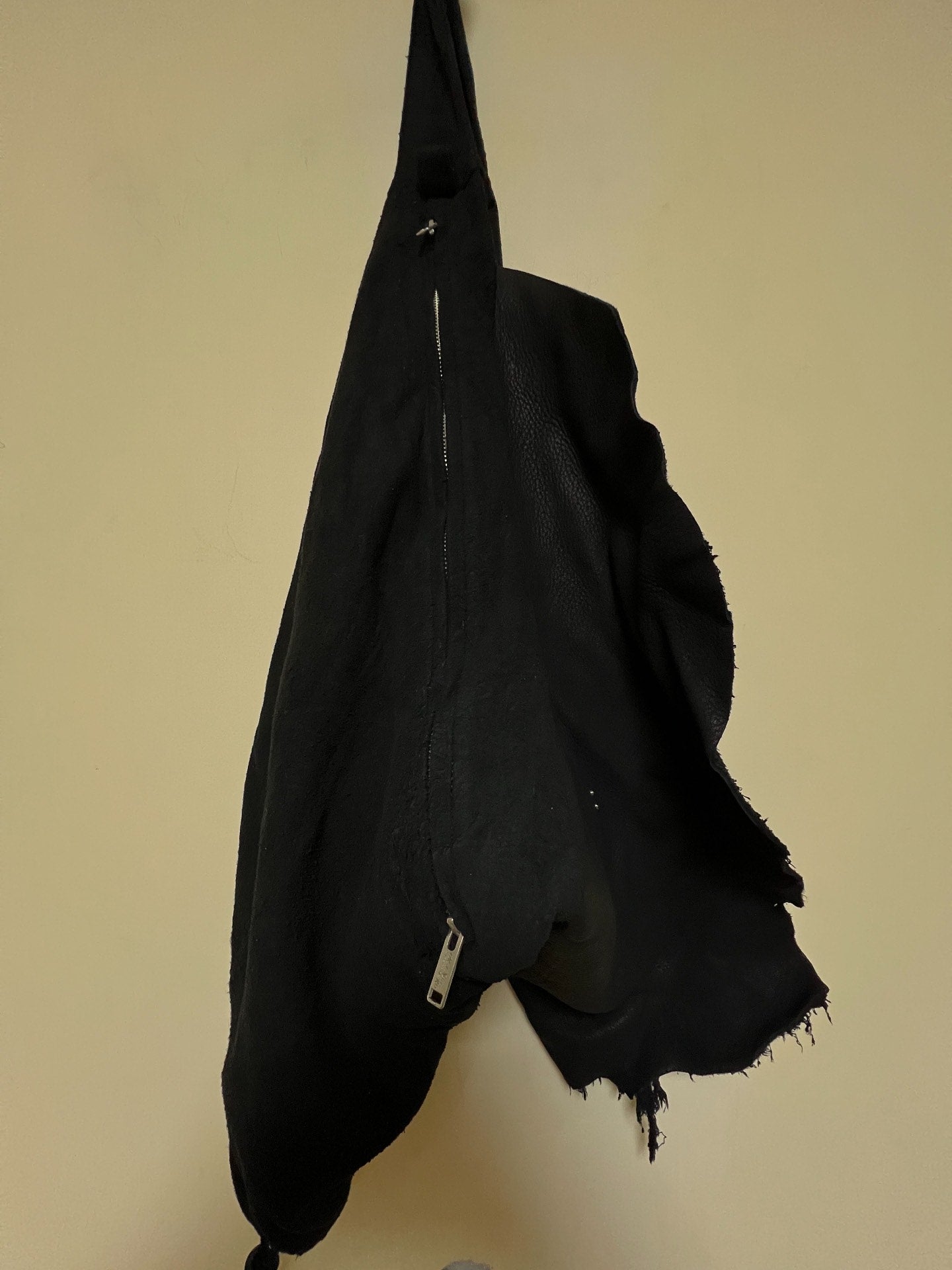 UNDERCOVER Jun Takahashi Black Suede Deer Bag