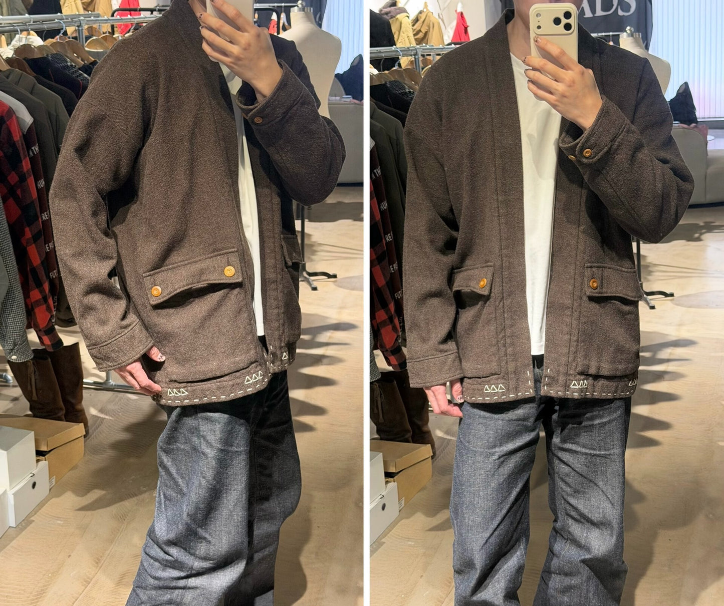 Visvim Sanjuro Jacket in Twill Wool